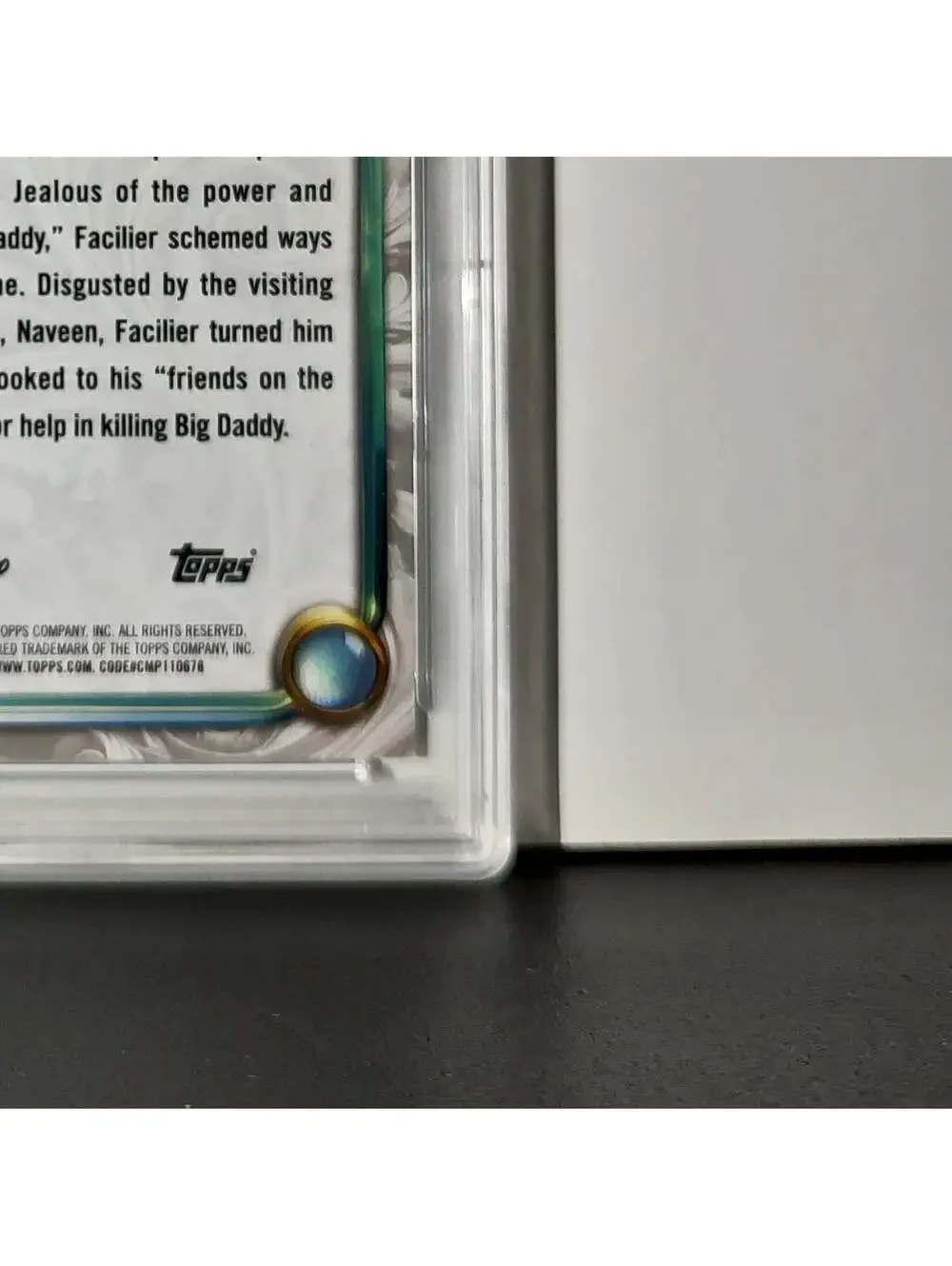 Dr. Facilier 2025 Topps Disney #73 Winter The Princess and the Frog PSA 10